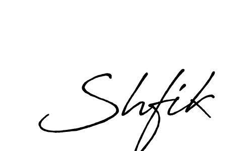 Also we have Shfik name is the best signature style. Create professional handwritten signature collection using Antro_Vectra_Bolder autograph style. Shfik signature style 7 images and pictures png