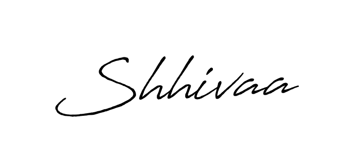 Use a signature maker to create a handwritten signature online. With this signature software, you can design (Antro_Vectra_Bolder) your own signature for name Shhivaa. Shhivaa signature style 7 images and pictures png