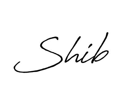 Also we have Shib name is the best signature style. Create professional handwritten signature collection using Antro_Vectra_Bolder autograph style. Shib signature style 7 images and pictures png