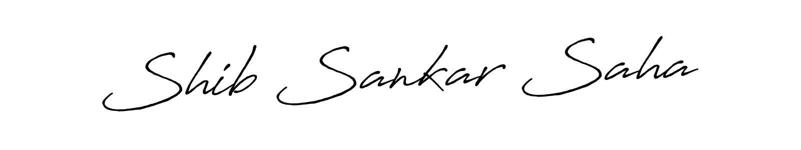 How to make Shib Sankar Saha signature? Antro_Vectra_Bolder is a professional autograph style. Create handwritten signature for Shib Sankar Saha name. Shib Sankar Saha signature style 7 images and pictures png