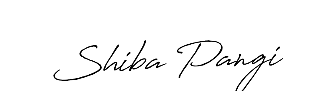 Once you've used our free online signature maker to create your best signature Antro_Vectra_Bolder style, it's time to enjoy all of the benefits that Shiba Pangi name signing documents. Shiba Pangi signature style 7 images and pictures png