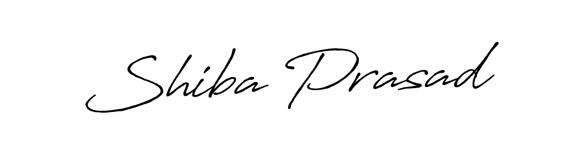 Also we have Shiba Prasad name is the best signature style. Create professional handwritten signature collection using Antro_Vectra_Bolder autograph style. Shiba Prasad signature style 7 images and pictures png