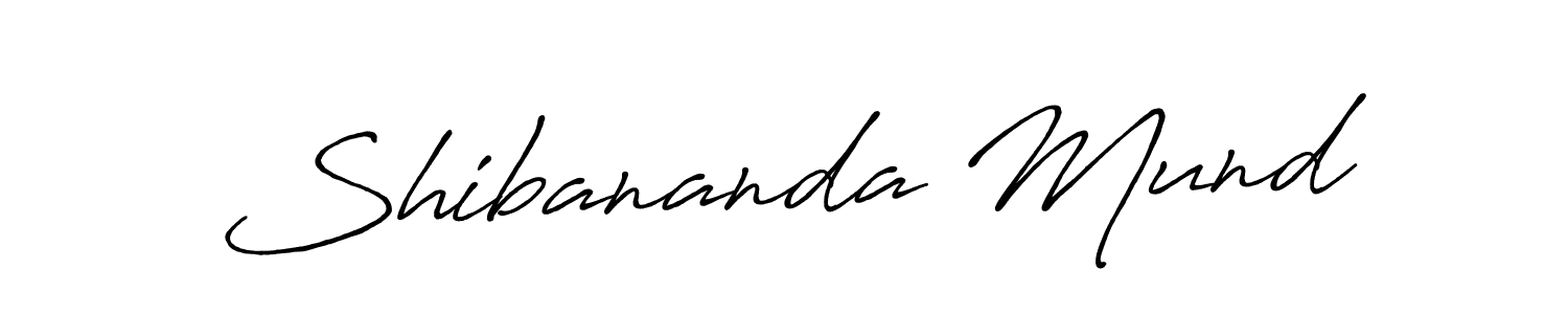 How to make Shibananda Mund signature? Antro_Vectra_Bolder is a professional autograph style. Create handwritten signature for Shibananda Mund name. Shibananda Mund signature style 7 images and pictures png