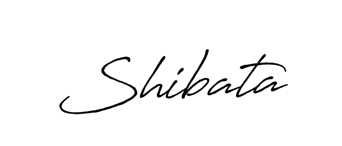 Make a beautiful signature design for name Shibata. With this signature (Antro_Vectra_Bolder) style, you can create a handwritten signature for free. Shibata signature style 7 images and pictures png