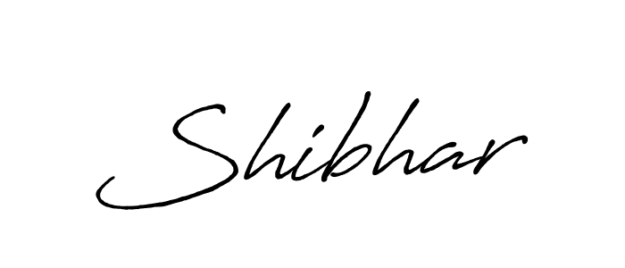 Shibhar stylish signature style. Best Handwritten Sign (Antro_Vectra_Bolder) for my name. Handwritten Signature Collection Ideas for my name Shibhar. Shibhar signature style 7 images and pictures png