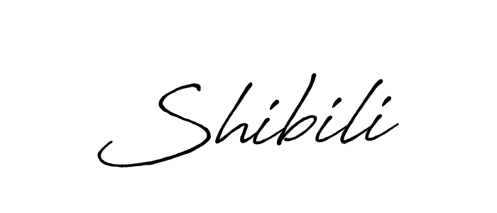 It looks lik you need a new signature style for name Shibili. Design unique handwritten (Antro_Vectra_Bolder) signature with our free signature maker in just a few clicks. Shibili signature style 7 images and pictures png