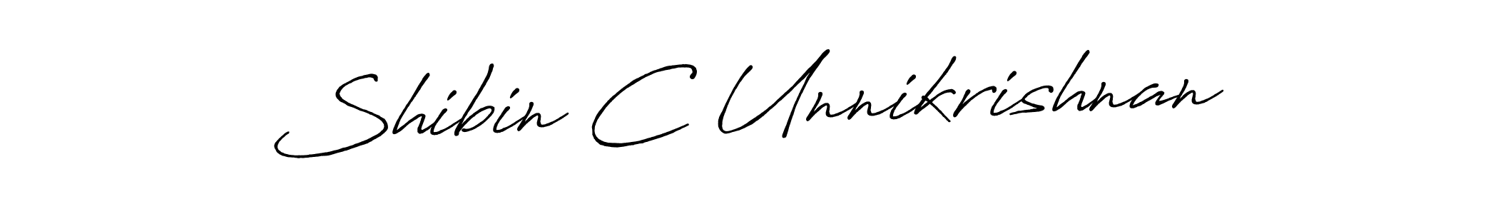 This is the best signature style for the Shibin C Unnikrishnan name. Also you like these signature font (Antro_Vectra_Bolder). Mix name signature. Shibin C Unnikrishnan signature style 7 images and pictures png