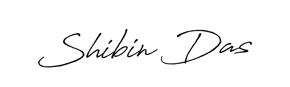 Also we have Shibin Das name is the best signature style. Create professional handwritten signature collection using Antro_Vectra_Bolder autograph style. Shibin Das signature style 7 images and pictures png