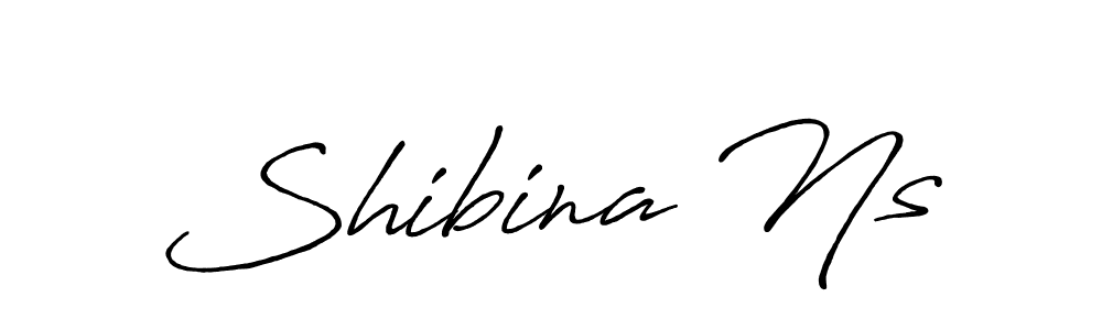 Make a short Shibina Ns signature style. Manage your documents anywhere anytime using Antro_Vectra_Bolder. Create and add eSignatures, submit forms, share and send files easily. Shibina Ns signature style 7 images and pictures png