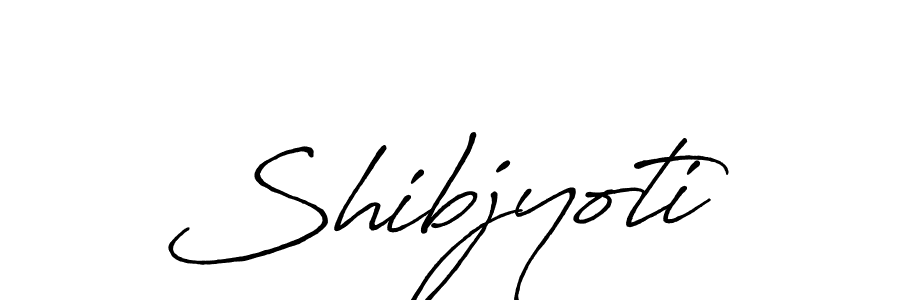 How to make Shibjyoti signature? Antro_Vectra_Bolder is a professional autograph style. Create handwritten signature for Shibjyoti name. Shibjyoti signature style 7 images and pictures png