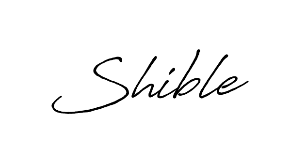 Also we have Shible name is the best signature style. Create professional handwritten signature collection using Antro_Vectra_Bolder autograph style. Shible signature style 7 images and pictures png