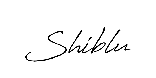 Once you've used our free online signature maker to create your best signature Antro_Vectra_Bolder style, it's time to enjoy all of the benefits that Shiblu name signing documents. Shiblu signature style 7 images and pictures png