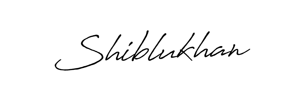 Antro_Vectra_Bolder is a professional signature style that is perfect for those who want to add a touch of class to their signature. It is also a great choice for those who want to make their signature more unique. Get Shiblukhan name to fancy signature for free. Shiblukhan signature style 7 images and pictures png