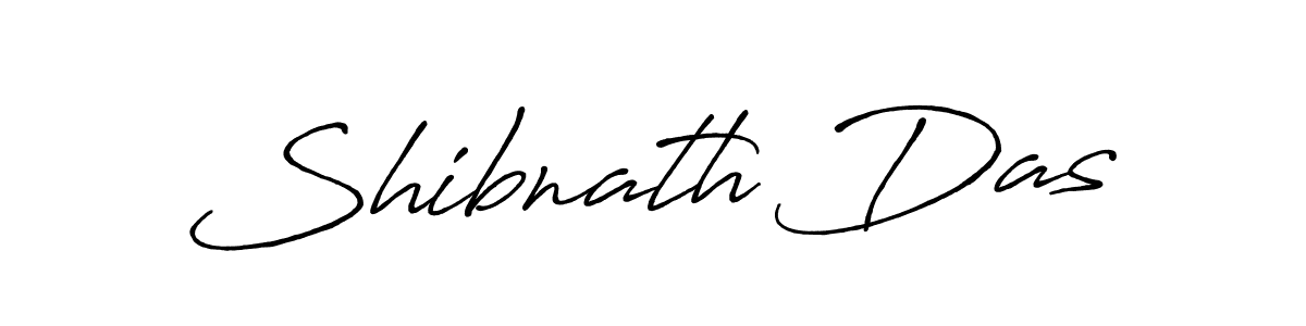 How to make Shibnath Das name signature. Use Antro_Vectra_Bolder style for creating short signs online. This is the latest handwritten sign. Shibnath Das signature style 7 images and pictures png