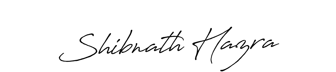 Design your own signature with our free online signature maker. With this signature software, you can create a handwritten (Antro_Vectra_Bolder) signature for name Shibnath Hazra. Shibnath Hazra signature style 7 images and pictures png