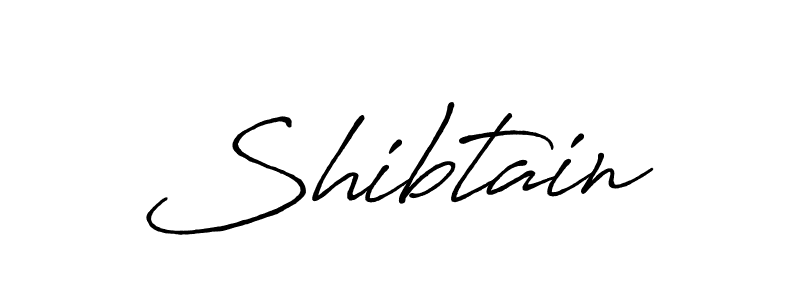 Design your own signature with our free online signature maker. With this signature software, you can create a handwritten (Antro_Vectra_Bolder) signature for name Shibtain. Shibtain signature style 7 images and pictures png