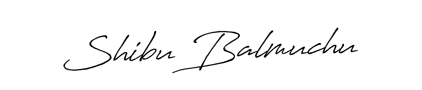 Antro_Vectra_Bolder is a professional signature style that is perfect for those who want to add a touch of class to their signature. It is also a great choice for those who want to make their signature more unique. Get Shibu Balmuchu name to fancy signature for free. Shibu Balmuchu signature style 7 images and pictures png