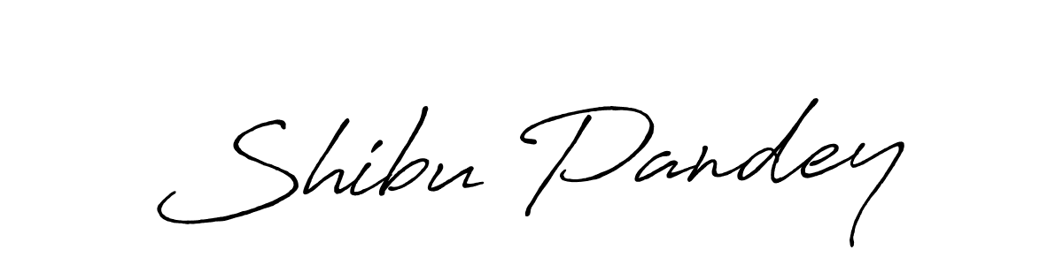 Make a short Shibu Pandey signature style. Manage your documents anywhere anytime using Antro_Vectra_Bolder. Create and add eSignatures, submit forms, share and send files easily. Shibu Pandey signature style 7 images and pictures png