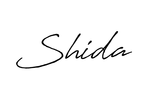 Make a beautiful signature design for name Shida. Use this online signature maker to create a handwritten signature for free. Shida signature style 7 images and pictures png