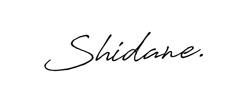 Use a signature maker to create a handwritten signature online. With this signature software, you can design (Antro_Vectra_Bolder) your own signature for name Shidane.. Shidane. signature style 7 images and pictures png