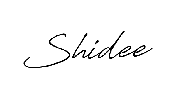 Also we have Shidee name is the best signature style. Create professional handwritten signature collection using Antro_Vectra_Bolder autograph style. Shidee signature style 7 images and pictures png