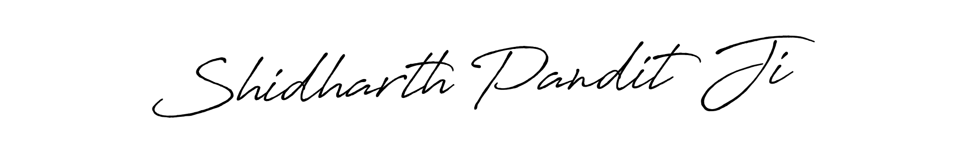 Use a signature maker to create a handwritten signature online. With this signature software, you can design (Antro_Vectra_Bolder) your own signature for name Shidharth Pandit Ji. Shidharth Pandit Ji signature style 7 images and pictures png