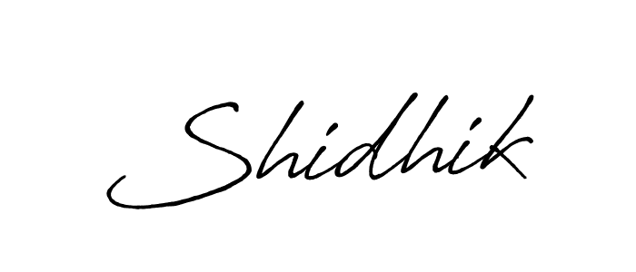 Also You can easily find your signature by using the search form. We will create Shidhik name handwritten signature images for you free of cost using Antro_Vectra_Bolder sign style. Shidhik signature style 7 images and pictures png