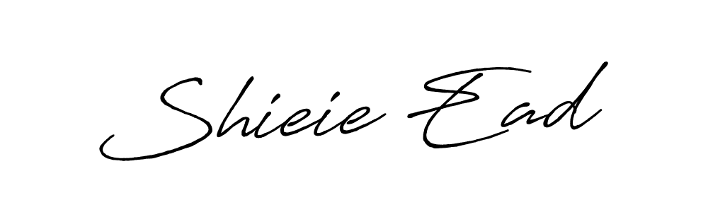 Shieie Ead stylish signature style. Best Handwritten Sign (Antro_Vectra_Bolder) for my name. Handwritten Signature Collection Ideas for my name Shieie Ead. Shieie Ead signature style 7 images and pictures png
