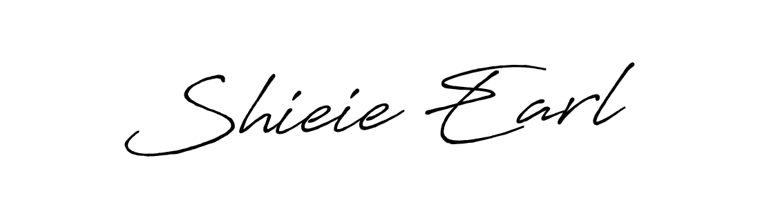 Design your own signature with our free online signature maker. With this signature software, you can create a handwritten (Antro_Vectra_Bolder) signature for name Shieie Earl. Shieie Earl signature style 7 images and pictures png