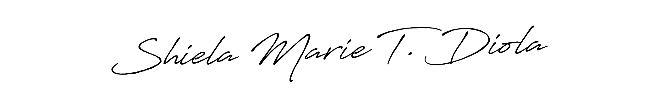 You can use this online signature creator to create a handwritten signature for the name Shiela Marie T. Diola. This is the best online autograph maker. Shiela Marie T. Diola signature style 7 images and pictures png