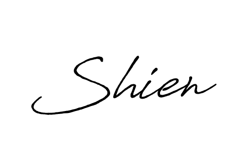 How to make Shien name signature. Use Antro_Vectra_Bolder style for creating short signs online. This is the latest handwritten sign. Shien signature style 7 images and pictures png