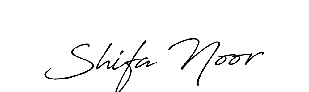Make a beautiful signature design for name Shifa Noor. Use this online signature maker to create a handwritten signature for free. Shifa Noor signature style 7 images and pictures png