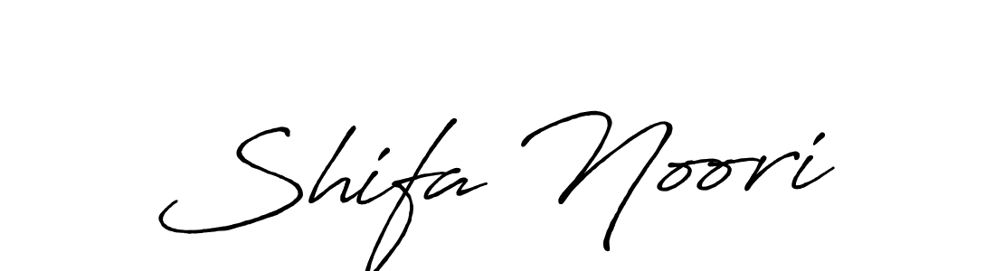 Also we have Shifa Noori name is the best signature style. Create professional handwritten signature collection using Antro_Vectra_Bolder autograph style. Shifa Noori signature style 7 images and pictures png
