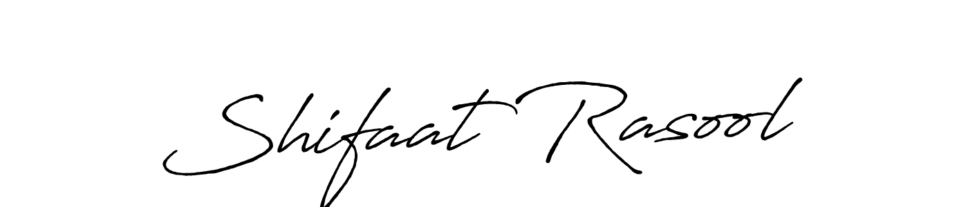 Similarly Antro_Vectra_Bolder is the best handwritten signature design. Signature creator online .You can use it as an online autograph creator for name Shifaat Rasool. Shifaat Rasool signature style 7 images and pictures png