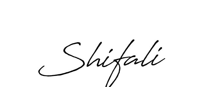 Similarly Antro_Vectra_Bolder is the best handwritten signature design. Signature creator online .You can use it as an online autograph creator for name Shifali. Shifali signature style 7 images and pictures png