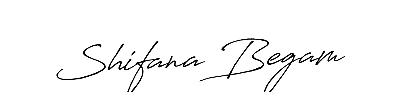 Antro_Vectra_Bolder is a professional signature style that is perfect for those who want to add a touch of class to their signature. It is also a great choice for those who want to make their signature more unique. Get Shifana Begam name to fancy signature for free. Shifana Begam signature style 7 images and pictures png