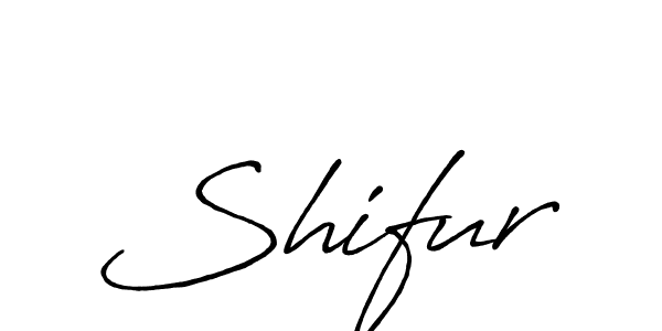 Design your own signature with our free online signature maker. With this signature software, you can create a handwritten (Antro_Vectra_Bolder) signature for name Shifur. Shifur signature style 7 images and pictures png