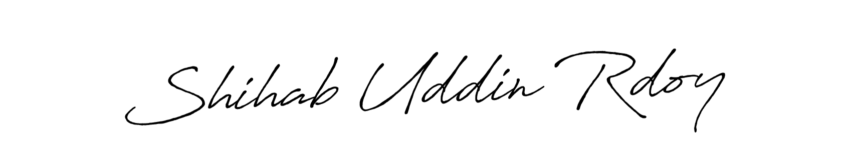 This is the best signature style for the Shihab Uddin Rdoy name. Also you like these signature font (Antro_Vectra_Bolder). Mix name signature. Shihab Uddin Rdoy signature style 7 images and pictures png