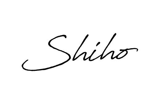 Create a beautiful signature design for name Shiho. With this signature (Antro_Vectra_Bolder) fonts, you can make a handwritten signature for free. Shiho signature style 7 images and pictures png