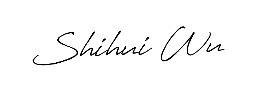 Here are the top 10 professional signature styles for the name Shihui Wu. These are the best autograph styles you can use for your name. Shihui Wu signature style 7 images and pictures png