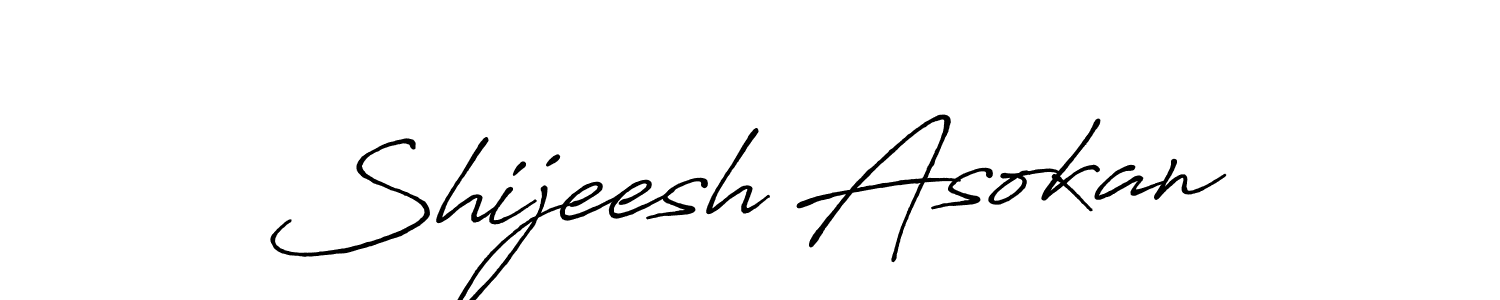 How to make Shijeesh Asokan signature? Antro_Vectra_Bolder is a professional autograph style. Create handwritten signature for Shijeesh Asokan name. Shijeesh Asokan signature style 7 images and pictures png