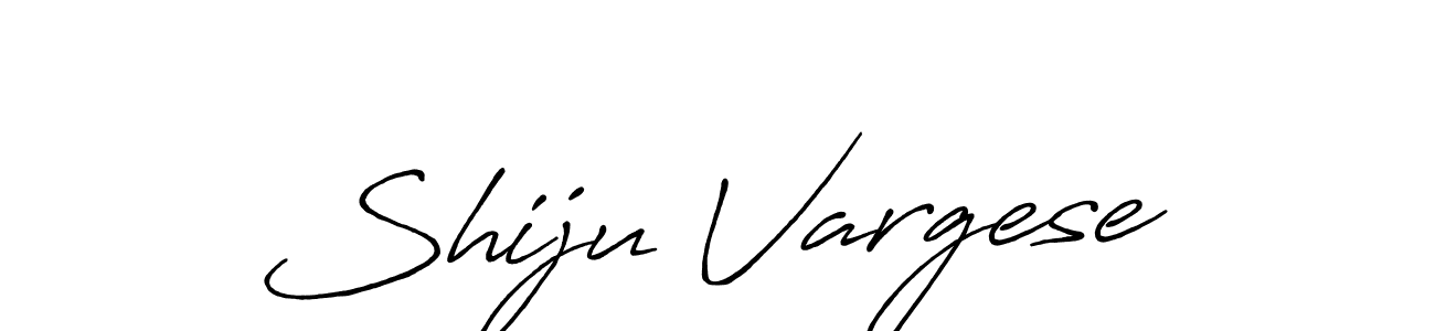 You should practise on your own different ways (Antro_Vectra_Bolder) to write your name (Shiju Vargese) in signature. don't let someone else do it for you. Shiju Vargese signature style 7 images and pictures png