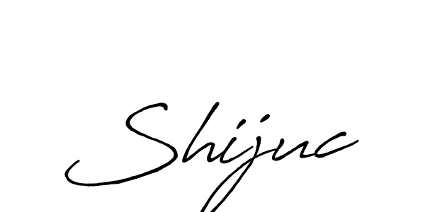 Make a beautiful signature design for name Shijuc. With this signature (Antro_Vectra_Bolder) style, you can create a handwritten signature for free. Shijuc signature style 7 images and pictures png