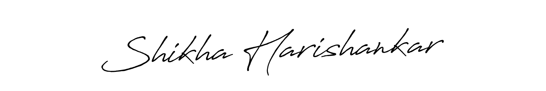 Make a beautiful signature design for name Shikha Harishankar. Use this online signature maker to create a handwritten signature for free. Shikha Harishankar signature style 7 images and pictures png