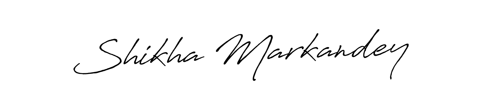 Once you've used our free online signature maker to create your best signature Antro_Vectra_Bolder style, it's time to enjoy all of the benefits that Shikha Markandey name signing documents. Shikha Markandey signature style 7 images and pictures png