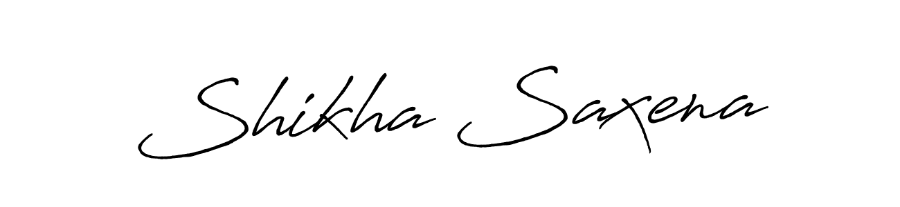 Also You can easily find your signature by using the search form. We will create Shikha Saxena name handwritten signature images for you free of cost using Antro_Vectra_Bolder sign style. Shikha Saxena signature style 7 images and pictures png