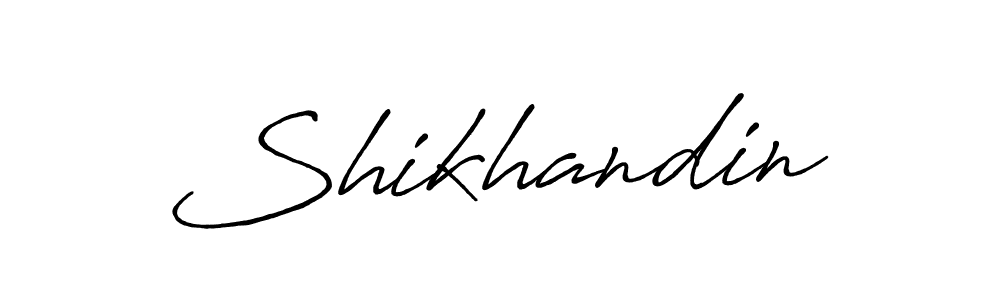 Also You can easily find your signature by using the search form. We will create Shikhandin name handwritten signature images for you free of cost using Antro_Vectra_Bolder sign style. Shikhandin signature style 7 images and pictures png