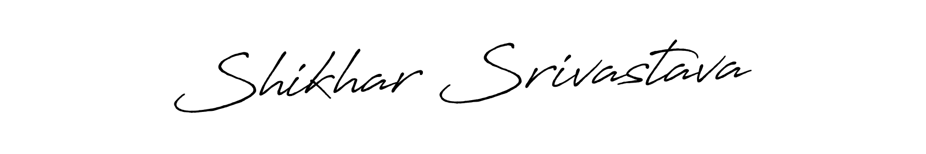 Shikhar Srivastava stylish signature style. Best Handwritten Sign (Antro_Vectra_Bolder) for my name. Handwritten Signature Collection Ideas for my name Shikhar Srivastava. Shikhar Srivastava signature style 7 images and pictures png