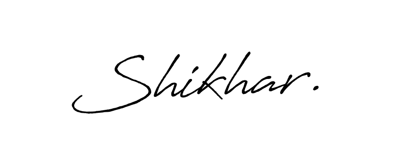 Make a beautiful signature design for name Shikhar.. Use this online signature maker to create a handwritten signature for free. Shikhar. signature style 7 images and pictures png