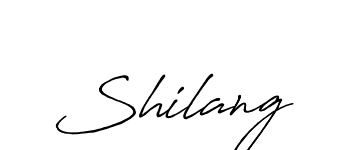 Also we have Shilang name is the best signature style. Create professional handwritten signature collection using Antro_Vectra_Bolder autograph style. Shilang signature style 7 images and pictures png